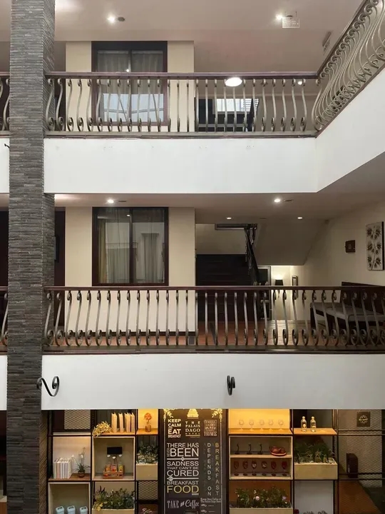 Hotel exterior detail